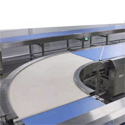Bandförderer - HJ series - Guangdong Shunde Huaji Machinery Industrial Co., Ltd. - gebogen / Kühlung / für Kekse