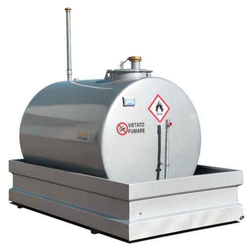 Diesellager-Becken - GE50% - Demo Serbatoi - für Generator / Kohlenstoffstahl / zylinderförmig