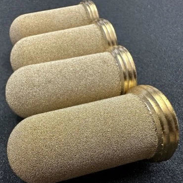 Bronze-Filterelement - Baoji Yinggao Metal Materials Co., Ltd. - für Flüssigkeiten / hochwirksam / Sinter