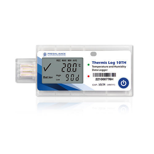 Datenlogger / Feuchtigkeit und Temperatur - Thermis Log 10TH - Zhengzhou Freshliance Electronics Corp.,Ltd - USB / NTC / mit LCD-Display