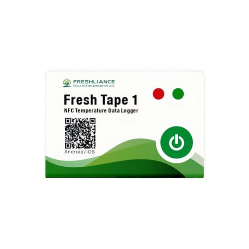 Temperatur-Datenlogger - Fresh Tape 1 - Zhengzhou Freshliance Electronics Corp.,Ltd - NFC / NTC / mit LED-Bildschirm