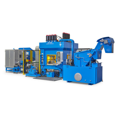 Gewindeschneid-Transfermaschine - Tap 8200 - Sinico Service Srl - Rundtakt / CNC / 8-Positionen