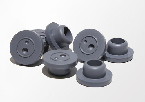 Press-Fit-Kappe - 7-F - Hebei First Rubber Medical Technology Co., Ltd - rund / Gummi / Butylkautschuk