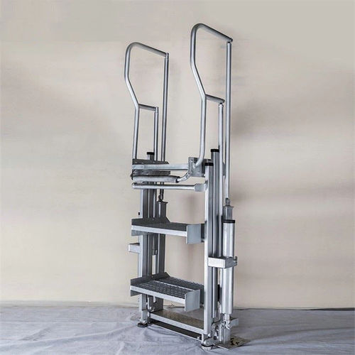 Klappbare Treppe - Shenzhen Autoware - Aluminium / Edelstahl / mobil