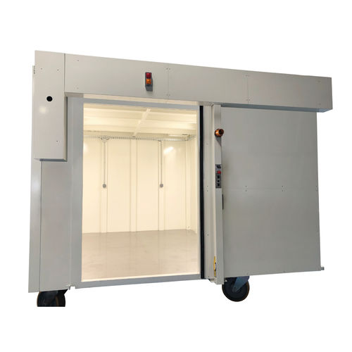 Strahlenschutzkabine - X-ray Bunker - DIB PRODUCTION - Edelstahl / für Regal / Blei