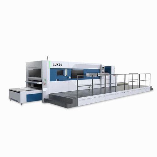 Schneidemaschine mit Ausstecher - LKS1650G - Shandong Lukes Machinery Co., Ltd. - für Karton / für Platten / CNC