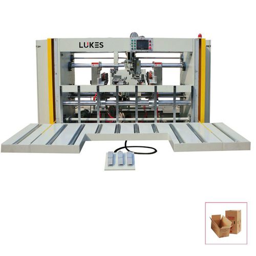 Steppstichmaschine für Papiertüten - TYS-1300 - Shandong Lukes Machinery Co., Ltd. - mit Servomotor