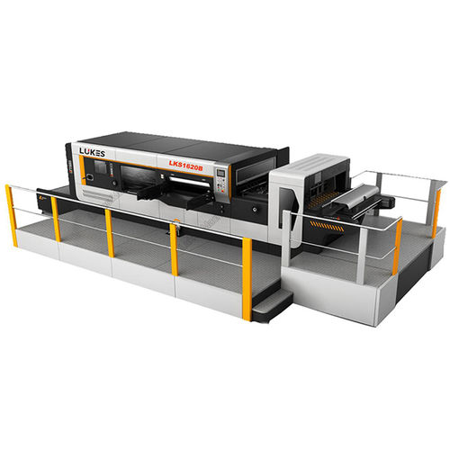 Schneidemaschine mit Ausstecher - 1620B - Shandong Lukes Machinery Co., Ltd. - für Platten / Abmanteln / für Industrieanwendungen