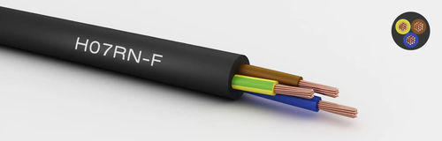 Versorgungs-Stromkabel - H07RN-F - Derulcable (Shanghai) Co., Ltd - Industrie / für Außenbereich / 3 Leiter