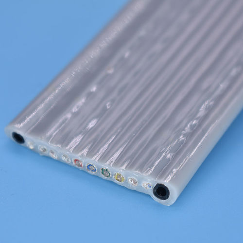 Bewehrtes Stromkabel - Derulcable (Shanghai) Co., Ltd - flach / Stahl / Steuerung