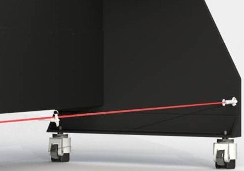 Lenkrolle - Engineering Technology Corporation - Gewindeschaft