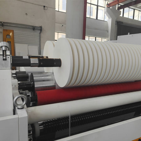 Auf- und Abwickelgerät / Papier - SLB  - Wenzhou Binbao Machinery - automatisch / Rollen