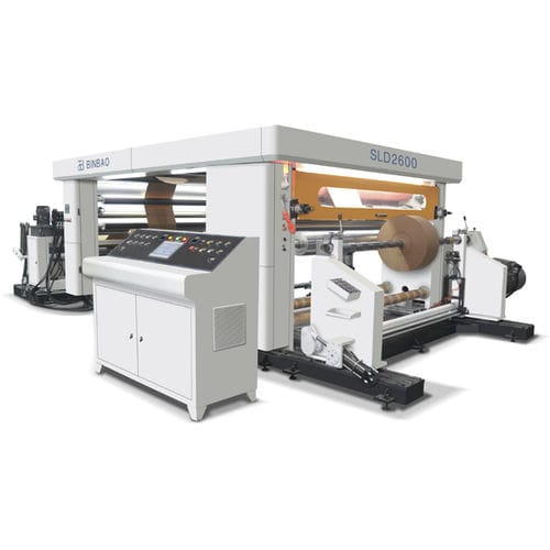Auf- und Abwickelgerät / Papier - SLD - Wenzhou Binbao Machinery - automatisch / Rollen