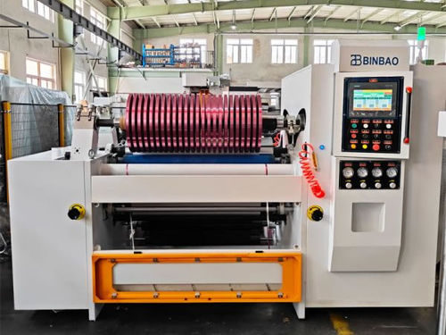Rollenschneider für Aluminiumfolie - SLB  - Wenzhou Binbao Machinery - für Verpackung / für Industrieanwendungen