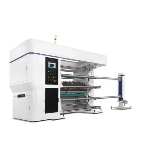 Automatischer Rollenschneider - SLC - Wenzhou Binbao Machinery - für Kunststofffolien / für Aluminiumfolie