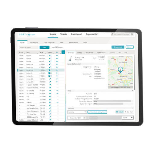 Sicherheitssoftware - i-link® - I-team Global - Tracking / Mapping / für Batterie