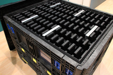 Luftkissen-Schutzverpackung - ORBIS Europe - für Kleinladungsträger / für Transport / Positionierung