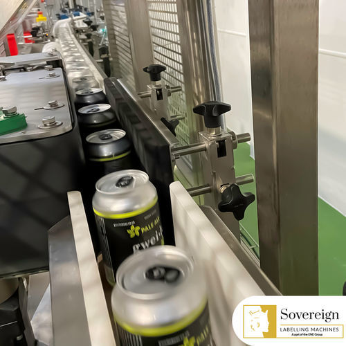 Dosenetikettiermaschine - Sovereign Labelling Machines Limited - automatisch / für Flaschen / für Gläser