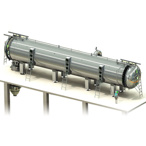 Vakuumtrocknungssystem - Wenzhou Jinbang Light Ind Machinery Co., Ltd - Trockenluft / kontinuierlich / für die Lebensmittelindustrie