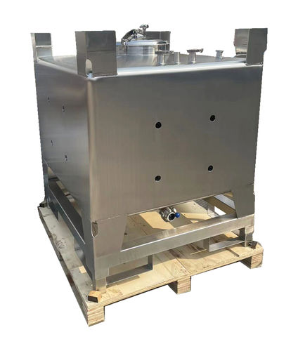 IBC-Behälter / Edelstahl - Wenzhou Jinbang Light Ind Machinery Co., Ltd - für Flüssigkeiten / Chemikalien / für Lebensmittel