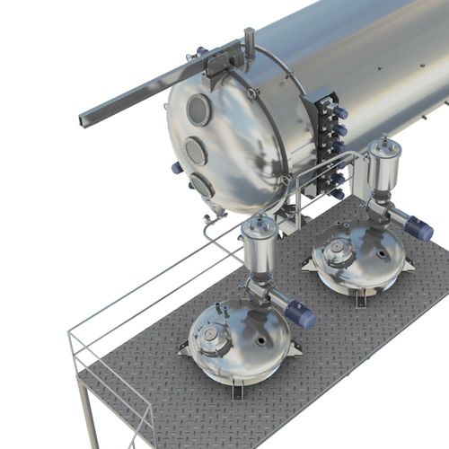 Vakuumtrockner - Wenzhou Jinbang Light Ind Machinery Co., Ltd - kontinuierlich / Kaffee / für die Pharmaindustrie