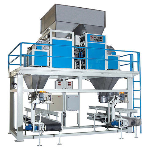 Füllmaschine / offene Säcke - Varlik Makina Sanayi İç ve Dış Tic. A.Ş. - automatisch / für Pulver / für Granulat