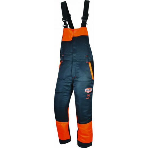 Arbeitslatzhose - AUTHENTIC - Solidur - Schnittschutz / Warnschutz / aus recyceltem Polyester