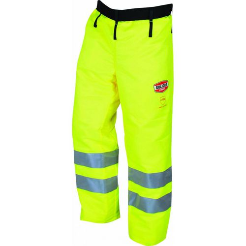 Arbeitshose - GLOW - Solidur - Warnschutz / Schnittschutz / Polyester