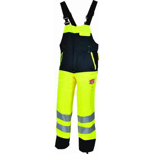 Arbeitslatzhose - GLOW - Solidur - Schnittschutz / Warnschutz / Polyester