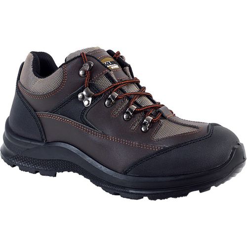 Schuhe für den Tiefbau - NIRA - Solidur - stoßfest / Leder / mit Polyurethan-Sohle