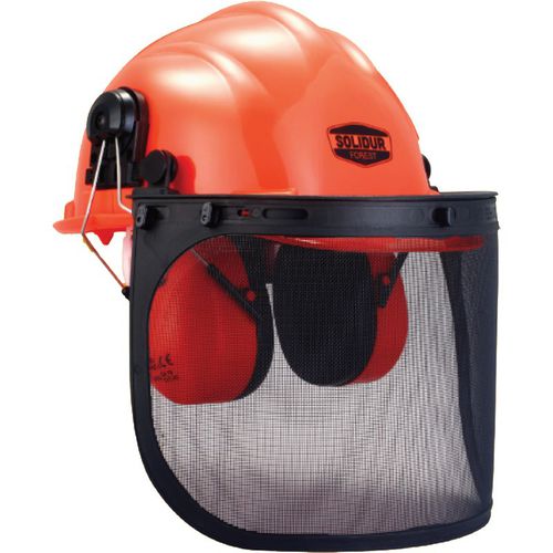 Helm für Forstwirtschaft - CA01 - Solidur - EN 397 / stoßfest / Polyethylen