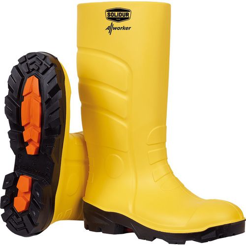 Sicherheitsstiefel für die Landwirtschaft - ALLWORKER - Solidur - für die Lebensmittelindustrie / Kälteschutz / rutschfest