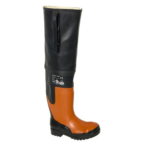 Hochstiefel für Forstarbeiten - EURCUI|38|0 - Solidur - antistatisch / Schnittschutz / stichfest