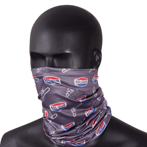 Arbeitshalstuch - SOLIDUR - Solidur - Polyester / Elasthan / grau