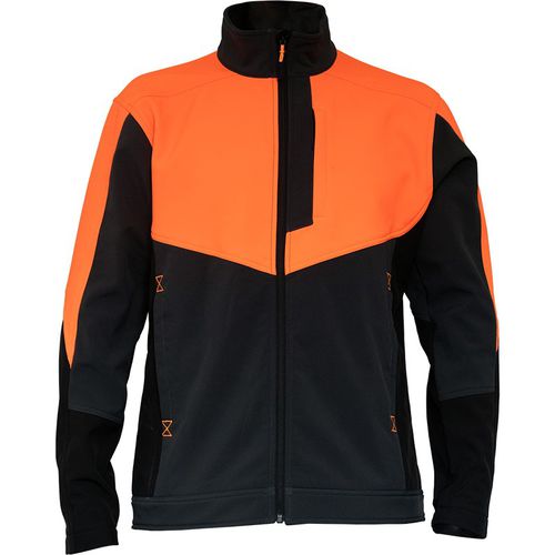 Arbeitsjacke - ODON - Solidur - Polyester / Elasthan / orange