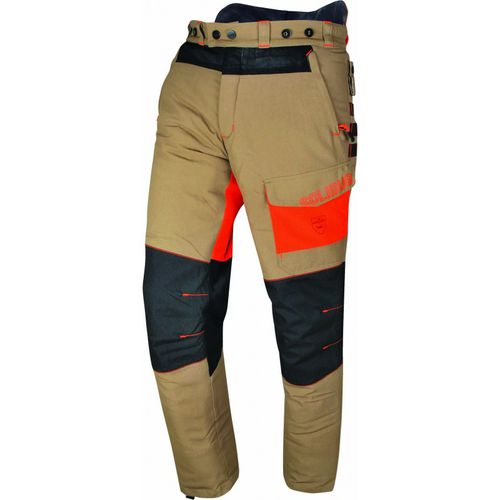 Arbeitshose - SOFRESH - Solidur - Kevlar® / Nylon 6 / sandfarben