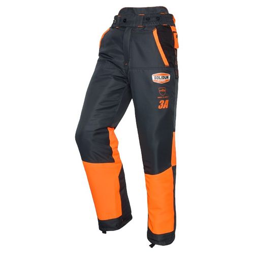 Arbeitshose - AUTHENTIC - Solidur - abperlendes Gewebe / aus recyceltem Polyester / Raupen