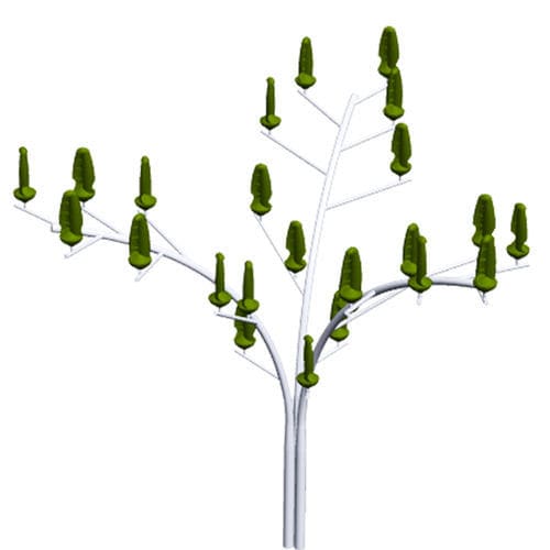 Windkraftanlage - Modular Tree A series - New World Wind