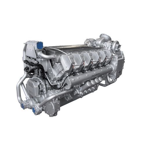 Dieselmotor - V1712C2 MLH - Isotta Fraschini Motori spa - 12-Zylinder / Turbo-Intercooler / Hochdruck