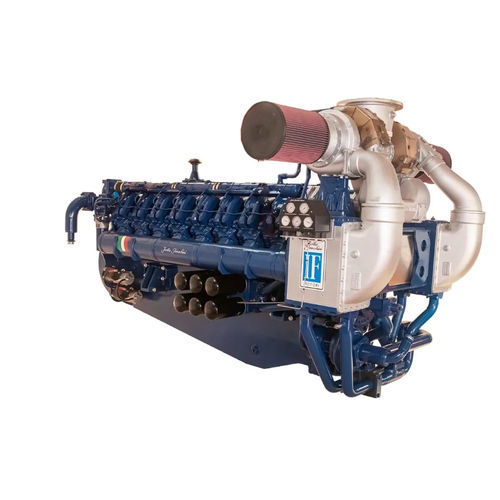 Dieselmotor - V170 DCC SERIES - Isotta Fraschini Motori spa - 16-Zylinder / 12-Zylinder / Turbolader