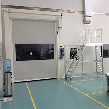 Rolltor - CLEAN  - Moreschi Chiusure Industriali S.r.l. - Metall / für den Innenbereich / für Reinraum