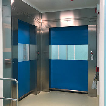 Einflügeltür - SUPERCLEAN - Moreschi Chiusure Industriali S.r.l. - Edelstahl / für den Innenbereich / für die Lebensmittelindustrie