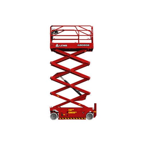 Mobile Scherenarbeitsbühne - AS0808 - Lingong Group JinanHeavy Machinery Co., Ltd. - hydraulisch / für den Innenbereich / für Außenbereich