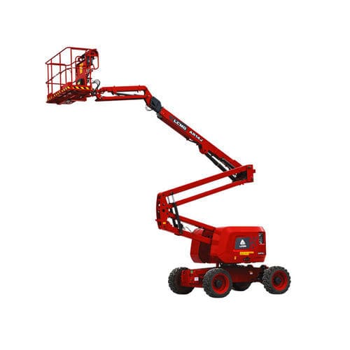 Mobile Scherenarbeitsbühne - A14J - Lingong Group JinanHeavy Machinery Co., Ltd. - hydraulisch / für schwierige Gelände / für Außenbereich