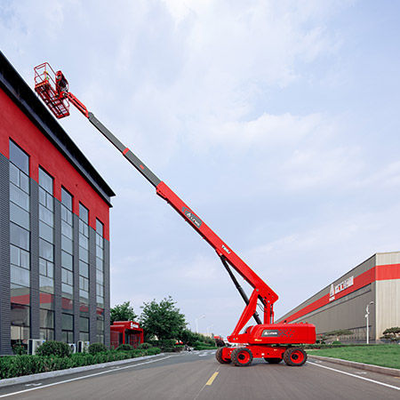 Mobile Scherenarbeitsbühne - T26J - Lingong Group JinanHeavy Machinery Co., Ltd. - elektrisch / Innen- und Außenbereich / für schwierige Gelände