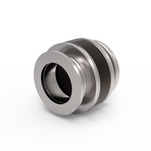 Zylinderförmiger Balg - KF25EWB-10 - VACOM - Edelstahl / geschweißt / Axial
