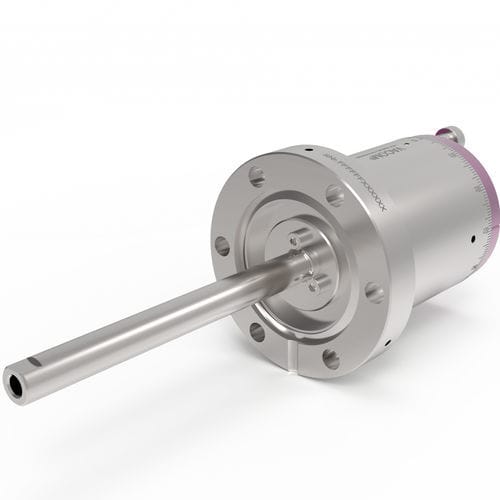 Vakuum-Drehdurchführung - MTVC-R360-MC-CF40-EXTENDED - VACOM - Mehrfach / Edelstahl / Flansch