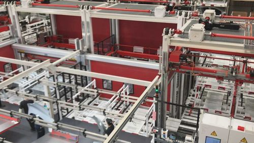 Zahnstange-Palettierer - NSM MAGNETTECHNIK GmbH - mit Stapelmaschine / Umschlag / für Transport