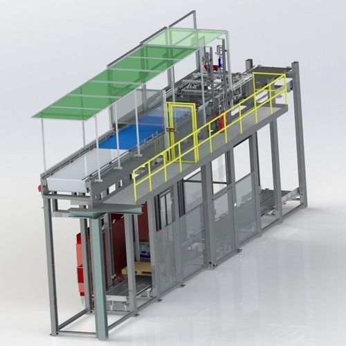 Entpalettierer für Konservendosen - LEZ - NSM MAGNETTECHNIK GmbH - für Qualitätskontrolle / für die Fertigungsindustrie / vollautomatisch
