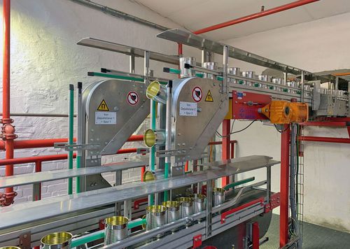 Handlingsystem für Dosen - NSM MAGNETTECHNIK GmbH - Magnet / Vakuum / für Container